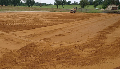 carrière à chevaux