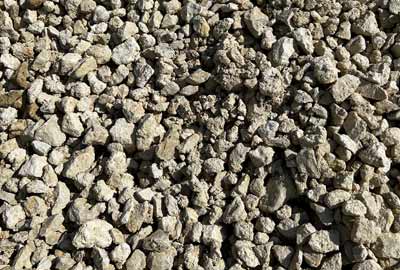 photo de pierres blanches de calibre 50/80