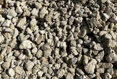 photographie de pierres blanches